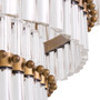 Chandelier Scottsdale Antique Brass Finish