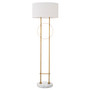 Floor Lamp Kaiser Antique Brass Finish