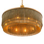 Chandelier Tissot L Antique Brass Finish