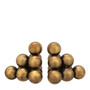 Bookend Carioca Vintage Brass Finish Set of 2