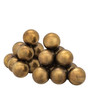 Bookend Carioca Vintage Brass Finish Set of 2