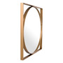 Mirror Montauk Brushed Brass Finish
