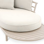 Outdoor Sofa Laguno Sand/Lewis Off-White/Grey