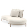 Outdoor Sofa Laguno Left Sand/Lewis Off-White/Grey