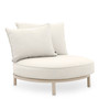 Outdoor Chair Laguno Sand/Lewis Off-White/Grey