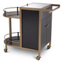Trolley Bellini Brushed Brass Finish