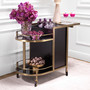 Trolley Bellini Brushed Brass Finish