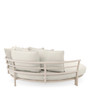 Outdoor Bed Laguno Sand/Lewis Off-White/Grey