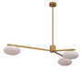 Chandelier Evergreen S Antique Brass Finish