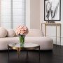 Coffee Table Artemisa S Brushed Brass Finish