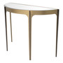 Console Table Artemisa Brushed Brass Finish