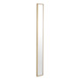 Mirror Redondo Brushed Brass Finish 20 x 200 cm
