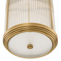 Pendant Rousseau L Antique Brass Finish