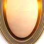 Wall Lamp Savono Vintage Brass Finish
