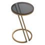 Side Table Falcone Vintage Brass Finish