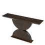 Console Table Spring Mocha Oak Veneer