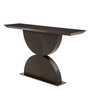 Console Table Spring Mocha Oak Veneer