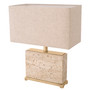 Table Lamp Newton S Travertine