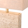 Table Lamp Newton S Travertine