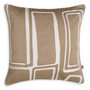 Cushion Ribeira Beige/White