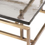 Coffee Table Schlumberg Vintage Brass Finish