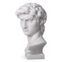 Head David White Marble