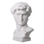 Head David White Marble