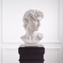 Head David White Marble