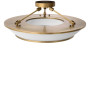 Ceiling Lamp Ferette Antique Brass Finish
