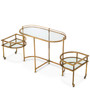 Trolley Lavalle Vintage Brass Finish