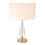 Table Lamp Stilla Antique Brass Finish