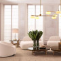 Table Lamp Stilla Antique Brass Finish