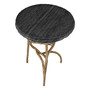 Side Table Dreyfus Vintage Brass Finish