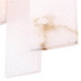 Chandelier Pizzorni Antique Brass Finish/Alabaster
