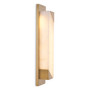 Wall Lamp Scilla Antique Brass Finish/Alabaster