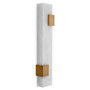 Wall Lamp Furore Antique Brass Finish/Alabaster