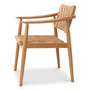Outdoor Dining Chair Coral Bay Natural Teak Set of 2