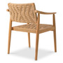 Outdoor Dining Chair Coral Bay Natural Teak Set of 2