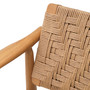 Outdoor Dining Chair Coral Bay Natural Teak Set of 2