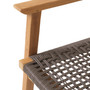Outdoor Dining Chair Cancun Natural Teak Set of 2