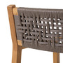 Outdoor Dining Chair Cancun Natural Teak Set of 2