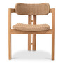 Outdoor Dining Chair Donato Natural Teak