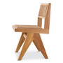 Outdoor Dining Chair Niclas Natural Teak