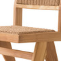 Outdoor Dining Chair Niclas Natural Teak