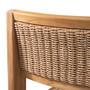 Outdoor Dining Chair Niclas Natural Teak