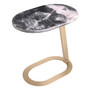 Side Table Oyo Black Marble