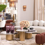 Side Table Shapiro Light Marble