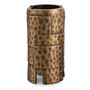 Candle Holder Laurentios Vintage Brass Finish Set of 3