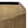 Vase Linos S Antique Brass Finish