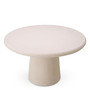 Outdoor Dining Table Cleon Cream